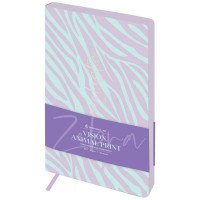 Ежедневник недатир. А5, 136л., кожзам, Greenwich Line "Vision. Animal print. Zebra", тон. блок, цветной срез, 325293 Ежедневник недатир. А5, 136л., кожзам, Greenwich Line "Vision. Animal print. Zebra", тон. блок, цветной срез, 325293