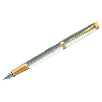 Ручка перьевая Parker "IM Premium Pearl GT" синяя, 0,8мм, подарочная упаковка, 323748 Ручка перьевая Parker "IM Premium Pearl GT" синяя, 0,8мм, подарочная упаковка, 323748