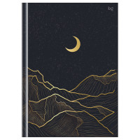 Бизнес-блокнот А5, 80л., евроформат, BG "Лунный свет", матовая ламинация, тиснение фольгой, 381972 Бизнес-блокнот А5, 80л., евроформат, BG "Лунный свет", матовая ламинация, тиснение фольгой, 381972