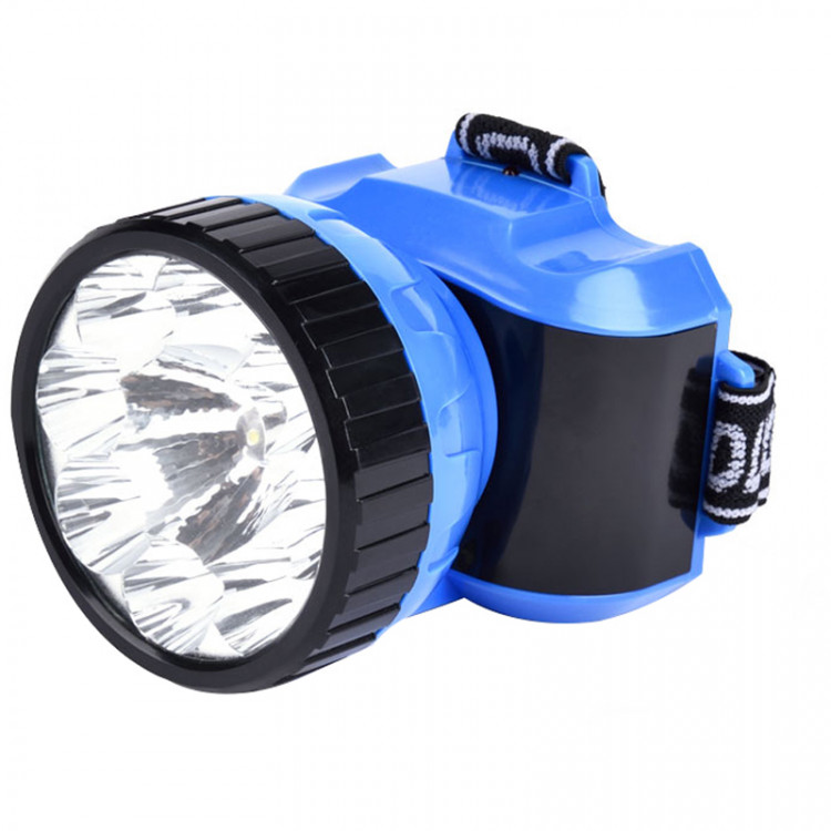 Фонарь налобный Smartbuy SBF-25-B, аккумуляторный, светодиодный, 1ВТ + 8 LED, синий, 307987 Фонарь налобный Smartbuy SBF-25-B, аккумуляторный, светодиодный, 1ВТ + 8 LED, синий, 307987