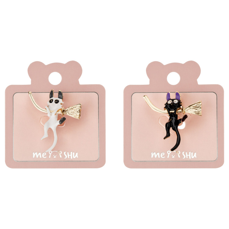 Набор брошей MESHU "Witch kitten", 2шт, европодвес, 369169 Набор брошей MESHU "Witch kitten", 2шт, европодвес, 369169