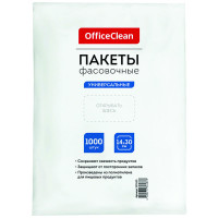 Пакеты фасовочные (1000шт.) OfficeClean, ПНД, 14*30см, 6мкм, евроупаковка, 317615 Пакеты фасовочные (1000шт.) OfficeClean, ПНД, 14*30см, 6мкм, евроупаковка, 317615