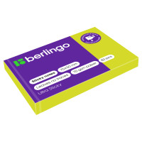 Самоклеящийся блок Berlingo "Ultra Sticky", 50*75мм, 80л., зеленый неон, 287183 Самоклеящийся блок Berlingo "Ultra Sticky", 50*75мм, 80л., зеленый неон, 287183