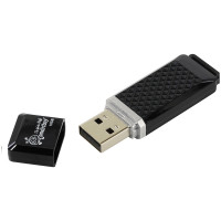 Память Smart Buy "Quartz" 16GB, USB 2.0 Flash Drive, черный, 222384 Память Smart Buy "Quartz" 16GB, USB 2.0 Flash Drive, черный, 222384