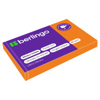 Самоклеящийся блок Berlingo "Ultra Sticky", 50*75мм, 80л., оранжевый неон, 287184 Самоклеящийся блок Berlingo "Ultra Sticky", 50*75мм, 80л., оранжевый неон, 287184