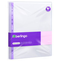 Папка-вкладыш с перфорацией Berlingo "Mirror", А4, 50мкм, глянцевая, 100 штук, 369456 Папка-вкладыш с перфорацией Berlingo "Mirror", А4, 50мкм, глянцевая, 100 штук, 369456
