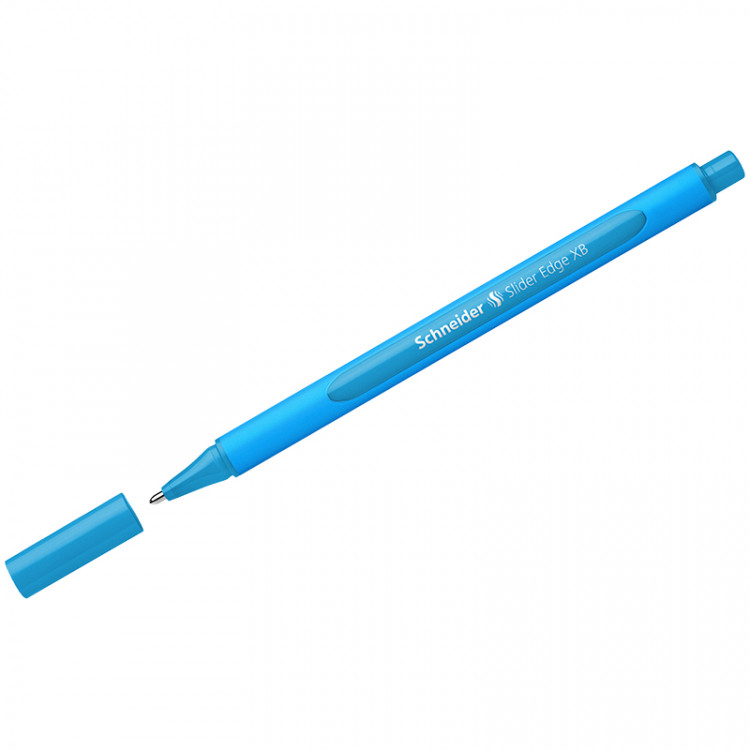 Ручка шариковая Schneider "Slider Edge XB" голубая, 1,4мм, трехгранная, 255657 Ручка шариковая Schneider "Slider Edge XB" голубая, 1,4мм, трехгранная, 255657