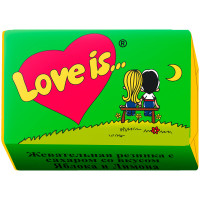 Жевательная резинка Love is..., яблоко-лимон, 100 штук, 255815 Жевательная резинка Love is..., яблоко-лимон, 100 штук, 255815