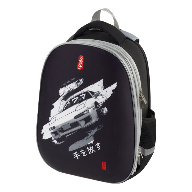 Ранец F?rst School Base "Street racing" 39*30*18см, 2 отделения, 2 кармана, анатомическая спинка, 388147 Ранец F?rst School Base "Street racing" 39*30*18см, 2 отделения, 2 кармана, анатомическая спинка, 388147