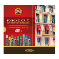 Пастель художественная Koh-I-Noor "Toison D`or Soft 8517", 72 цвета, картон. упаковка, 327294 Пастель художественная Koh-I-Noor "Toison D`or Soft 8517", 72 цвета, картон. упаковка, 327294