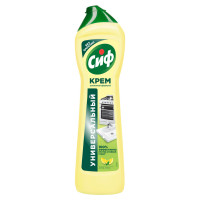 Средство чистящее Cif "Active lemon", крем с микрокристаллами, 500мл, 249215