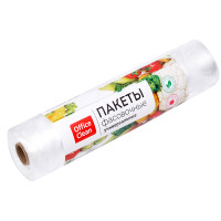 Пакеты фасовочные OfficeClean, ПНД, 30*40см, 8мкм, рулон на втулке, 500шт., 317617 Пакеты фасовочные OfficeClean, ПНД, 30*40см, 8мкм, рулон на втулке, 500шт., 317617