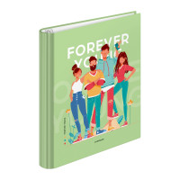 Тетрадь на кольцах А5, 120л., 7БЦ, ArtSpace "Стиль. Forever young", глянцевая ламинация, 340054