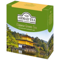 Чай Ahmad Tea "Китайский", зеленый, 100 пакетиков по 1,8г, 254985 Чай Ahmad Tea "Китайский", зеленый, 100 пакетиков по 1,8г, 254985