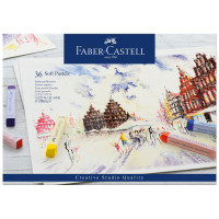 Пастель Faber-Castell "Soft pastels", 36 цветов, картон. упаковка, 285950 Пастель Faber-Castell "Soft pastels", 36 цветов, картон. упаковка, 285950