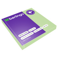 Самоклеящийся блок Berlingo "Ultra Sticky", 75*75мм, 100л., пастель, зеленый, 270293 Самоклеящийся блок Berlingo "Ultra Sticky", 75*75мм, 100л., пастель, зеленый, 270293