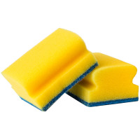 Губки для посуды OfficeClean, поролон с абразивным слоем, профильные, 96*64*42мм, 2шт., 281461 Губки для посуды OfficeClean, поролон с абразивным слоем, профильные, 96*64*42мм, 2шт., 281461
