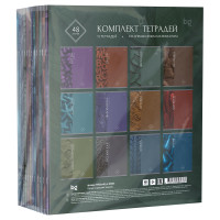 Комплект (12 шт.) предметных тетрадей 48л. BG "Гармония знаний", soft-touch ламинация, 386947 Комплект (12 шт.) предметных тетрадей 48л. BG "Гармония знаний", soft-touch ламинация, 386947