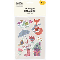 Алмазная мозаика, наклейки ТРИ СОВЫ "Лисичка", пакет с европодвесом, 345699 Алмазная мозаика, наклейки ТРИ СОВЫ "Лисичка", пакет с европодвесом, 345699