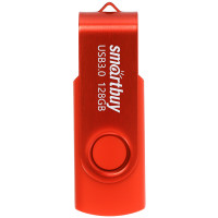 Память Smart Buy "Twist"  128GB, USB 3.0 Flash Drive, красный, 350476
