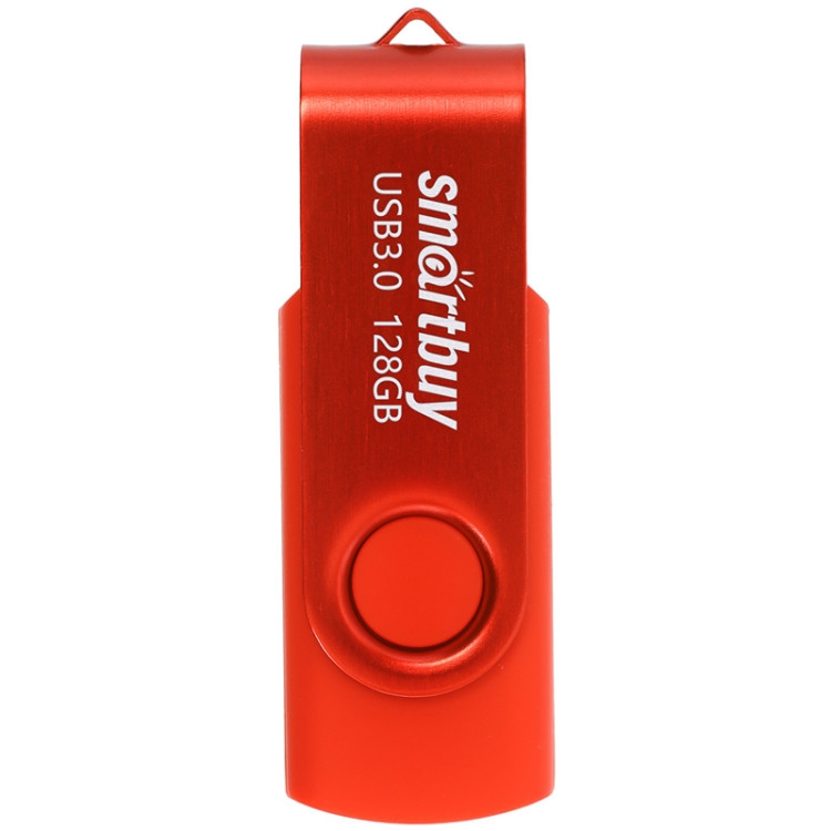 Память Smart Buy "Twist" 128GB, USB 3.0 Flash Drive, красный, 350476 Память Smart Buy "Twist" 128GB, USB 3.0 Flash Drive, красный, 350476
