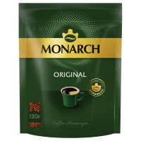 Кофе растворимый Monarch Original, сублимированный, мягкая упаковка, 130г, 367977 Кофе растворимый Monarch Original, сублимированный, мягкая упаковка, 130г, 367977