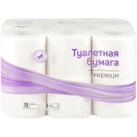 Бумага туалетная OfficeClean, 3-слойная, 12шт., 17м/рул., тиснение, белая, 325792 Бумага туалетная OfficeClean, 3-слойная, 12шт., 17м/рул., тиснение, белая, 325792