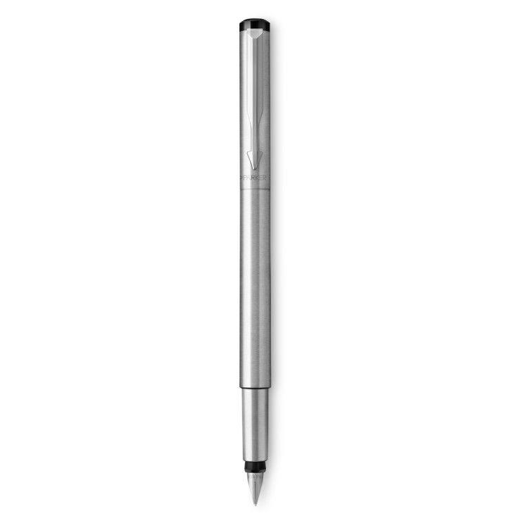 Ручка перьевая Parker "Vector Stainless Steel" синяя, 0,8мм, подарочная упаковка, 347068 Ручка перьевая Parker "Vector Stainless Steel" синяя, 0,8мм, подарочная упаковка, 347068