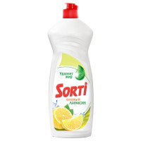 Средство для мытья посуды Sorti "Gel Active. Лимон", 900мл, 378631