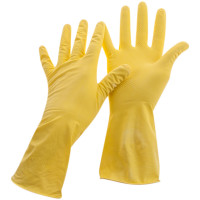 Перчатки резиновые хозяйственные OfficeClean Универсальные, разм. XL, желтые, пакет с европодвесом, 248568 Перчатки резиновые хозяйственные OfficeClean Универсальные, разм. XL, желтые, пакет с европодвесом, 248568