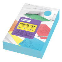 Бумага цветная OfficeSpace "Intensive Color", А4, 80г/м?, 500л., (голубой), 361616 Бумага цветная OfficeSpace "Intensive Color", А4, 80г/м?, 500л., (голубой), 361616