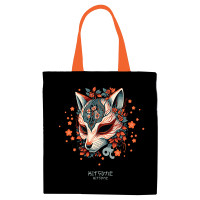 Сумка-шоппер MESHU "Kitsune", 33*40см, канвас, с карманом, 367766 Сумка-шоппер MESHU "Kitsune", 33*40см, канвас, с карманом, 367766