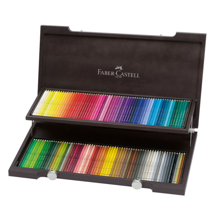 Карандаши акварельные художественные Faber-Castell "Albrecht D?rer", 120цв., дерев. коробка, 285902 Карандаши акварельные художественные Faber-Castell "Albrecht D?rer", 120цв., дерев. коробка, 285902