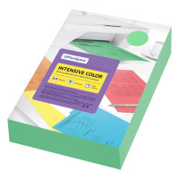 Бумага цветная OfficeSpace "Intensive Color", А4, 80г/м?, 500л., (зеленый), 361618 Бумага цветная OfficeSpace "Intensive Color", А4, 80г/м?, 500л., (зеленый), 361618