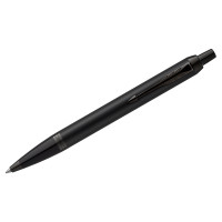 Ручка шариковая Parker "IM Achromatic Black" синяя, 1,0мм, подарочная упаковка, 307572 Ручка шариковая Parker "IM Achromatic Black" синяя, 1,0мм, подарочная упаковка, 307572