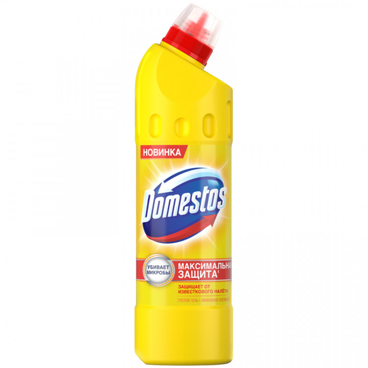 Чистящее средство универсальное Domestos "Лимонная свежесть", гель, 500мл, 267463