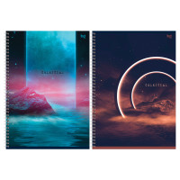 Тетрадь 96л., А4, клетка, на гребне BG "Celestial",  штук, 378024