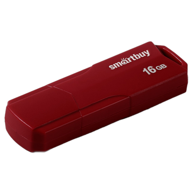Память Smart Buy "Clue" 16GB, USB 2.0 Flash Drive, бордовый, 376293 Память Smart Buy "Clue" 16GB, USB 2.0 Flash Drive, бордовый, 376293
