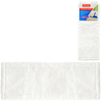 Насадка МОП для швабры OfficeClean Professional карманы\уши, 40*12см, микрофибра, белая, 303081 Насадка МОП для швабры OfficeClean Professional карманы\уши, 40*12см, микрофибра, белая, 303081