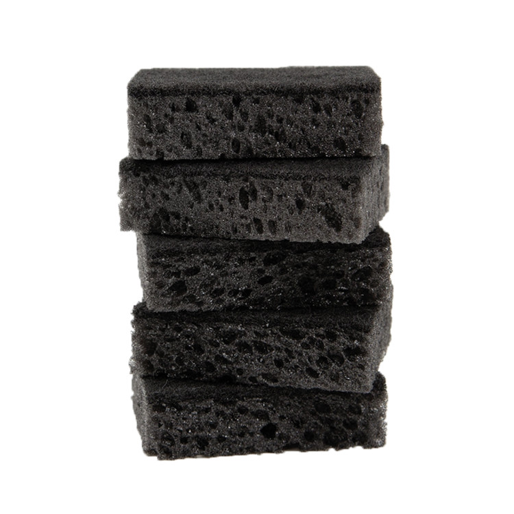 Губки для посуды OfficeClean, Black, крупнопористый поролон с абразивным слоем, 9,5*6,5*3,5см, 5шт, 82 штук, 385606 Губки для посуды OfficeClean, Black, крупнопористый поролон с абразивным слоем, 9,5*6,5*3,5см, 5шт, 82 штук, 385606