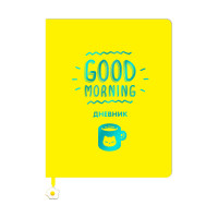 Дневник 1-11 кл. 48л. ЛАЙТ BG "Good morning", иск. кожа, тиснение фольгой, декоративная фигурка из эмали на закладке-ляссе, 345214 Дневник 1-11 кл. 48л. ЛАЙТ BG "Good morning", иск. кожа, тиснение фольгой, декоративная фигурка из эмали на закладке-ляссе, 345214