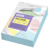 Бумага цветная OfficeSpace "Pale Color", А4, 80г/м2, 500л., (голубой), 356858