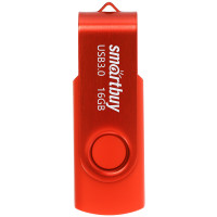 Память Smart Buy "Twist"  16GB, USB 3.0 Flash Drive, красный, 350473