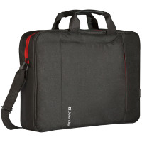 Сумка для ноутбука 15"-16" Defender Geek, нейлон, черный, 430*350*110мм, 270532