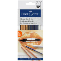 Набор художественных изделий Faber-Castell "Classic Sketch", 6 предметов, картон. упаковка, 285947 Набор художественных изделий Faber-Castell "Classic Sketch", 6 предметов, картон. упаковка, 285947