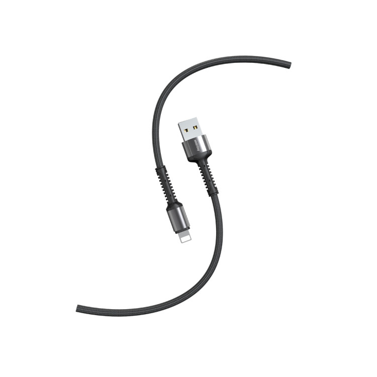 Кабель Smartbuy S26, USB - Lightning, для Apple, 3A output, нейлоновая оплетка, 1м, черный, 384289 Кабель Smartbuy S26, USB - Lightning, для Apple, 3A output, нейлоновая оплетка, 1м, черный, 384289