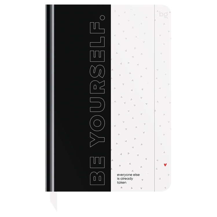 Ежедневник недатированный А5, 136л., 7БЦ BG "Minimal. B&W", глянцевая ламинация, отд. фольгой, 376404 Ежедневник недатированный А5, 136л., 7БЦ BG "Minimal. B&W", глянцевая ламинация, отд. фольгой, 376404