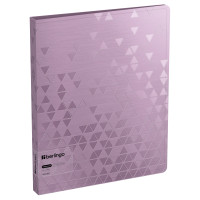 Папка с 60 вкладышами Berlingo "Metallic", 24мм, 1000мкм, сиреневый металлик, с внутр. карманом, 352531