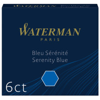 Картриджи чернильные Waterman International, синий, 6шт., картонная коробка, 073002 Картриджи чернильные Waterman International, синий, 6шт., картонная коробка, 073002