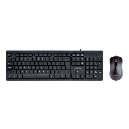Комплект клавиатура + мышь Smartbuy ONE 114282, черный, 394046 Комплект клавиатура + мышь Smartbuy ONE 114282, черный, 394046